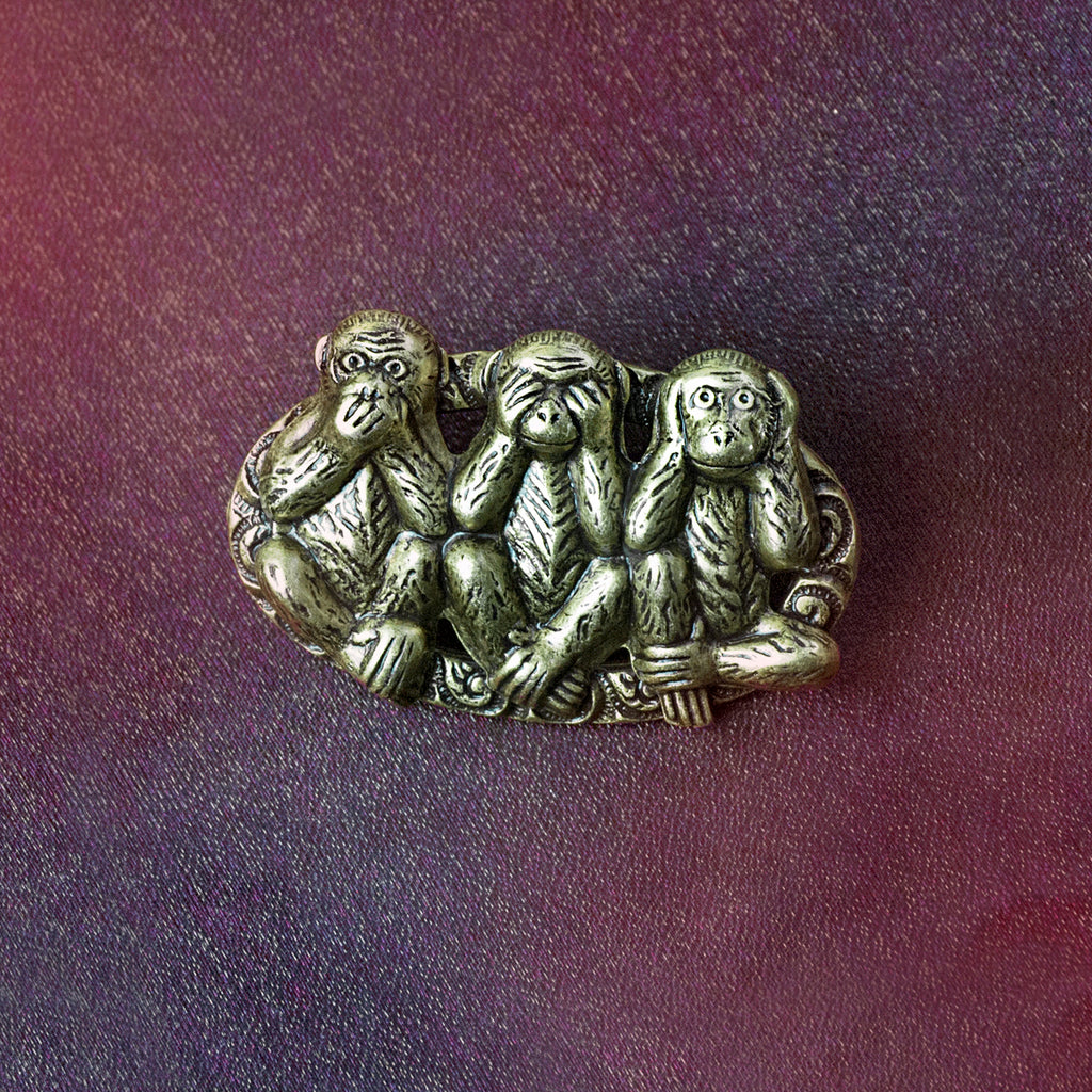 Speak Hear See hotsell No Evil Monkey Cufflinks