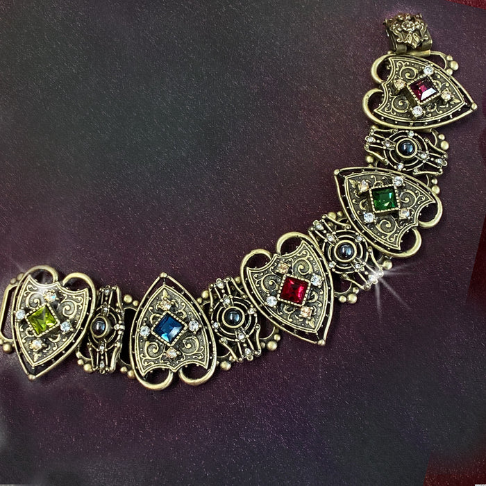 Renaissance Hearts Elizabethan Link Bracelet BR624