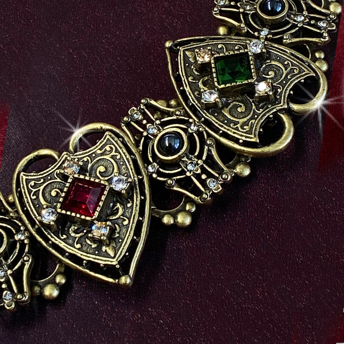 Renaissance Hearts Elizabethan Link Bracelet BR624