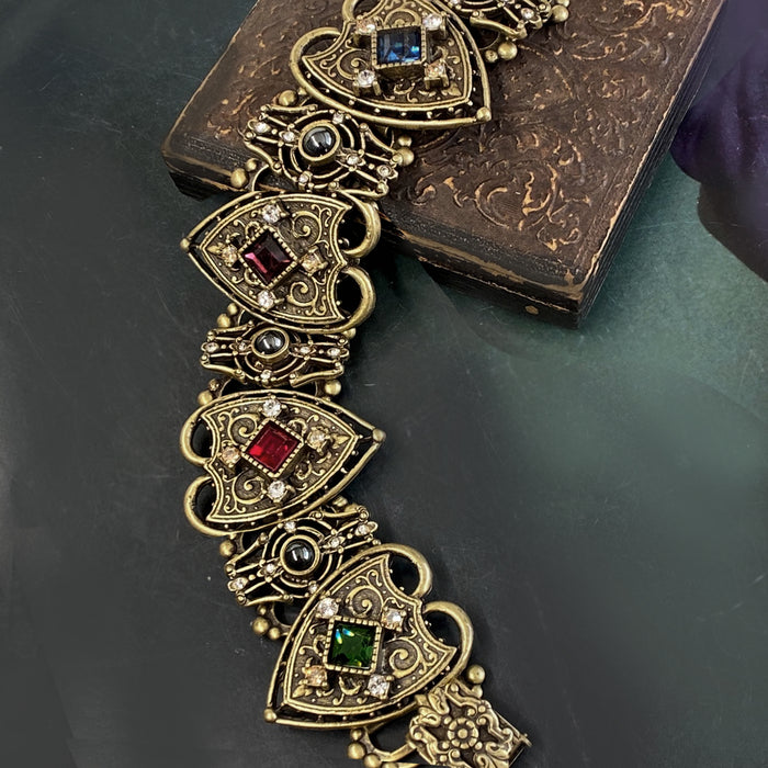 Renaissance Hearts Elizabethan Link Bracelet BR624