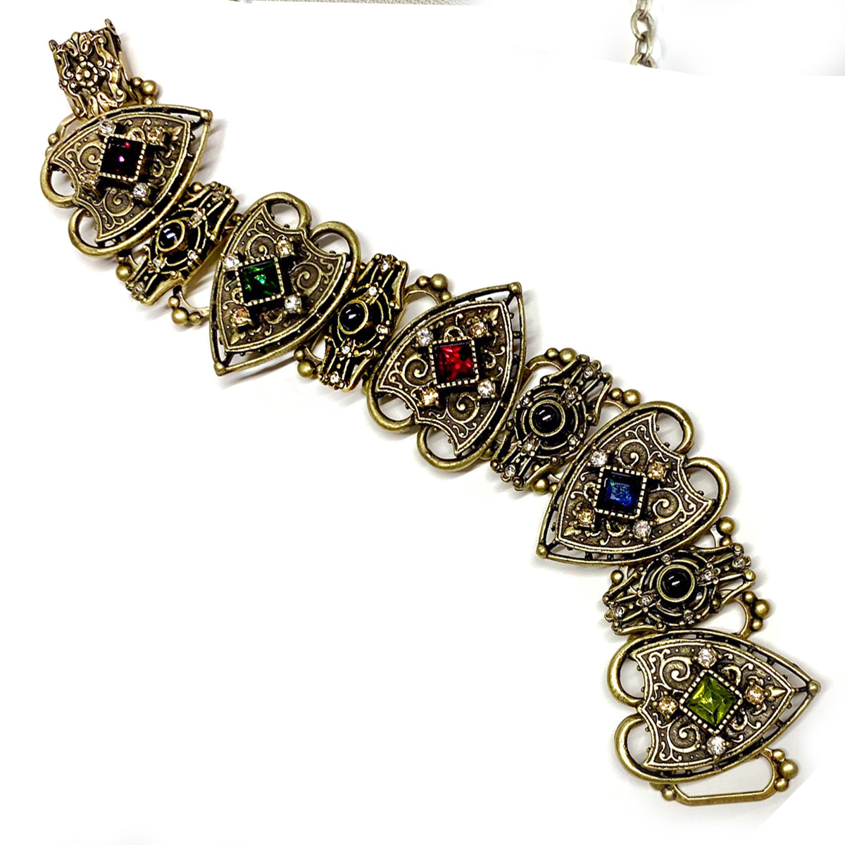 Renaissance Hearts Elizabethan Link Bracelet BR624