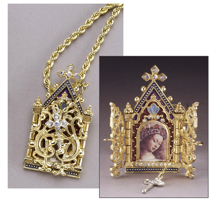 Gates of Heaven Necklace and Devotional N849