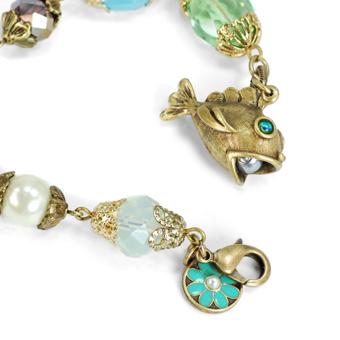 My Vintage Fish Beaded Bracelet BR1202