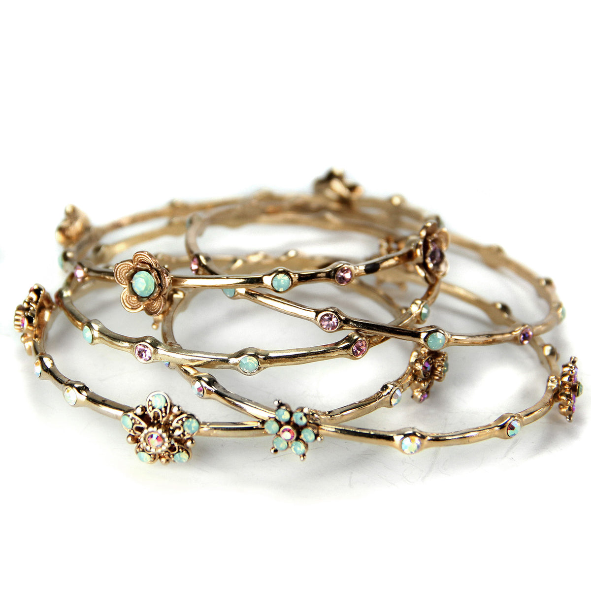 Retro Bangle Bracelet Set of 5 BR720