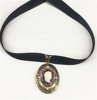 Cameo hot sale choker necklace