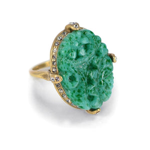 Vintage Jadeite Ring by Sweet Romance – Sweet Romance Jewelry